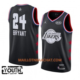 Maillot NBA Los Angeles Lakers Kobe Bryant 24 2019 All-Star Jordan Brand Noir Swingman - Enfant